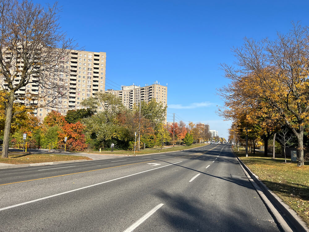 street in Agincourt neighbourhood