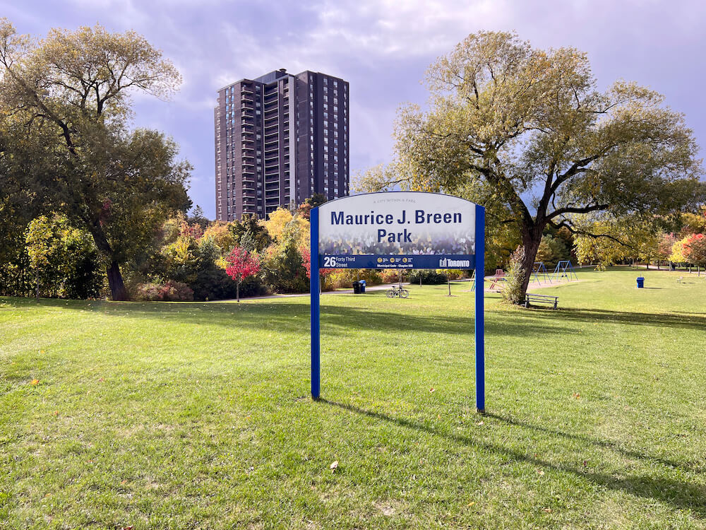 park in Alderwood neighbourhood