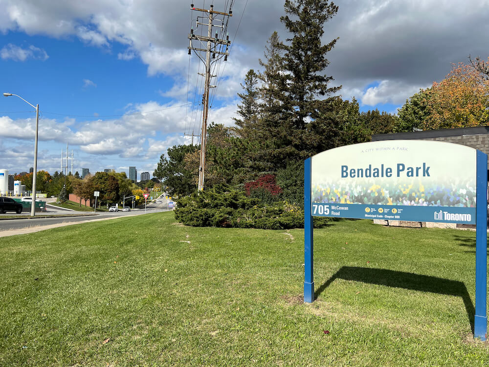 Park in Bendale neighbourhood