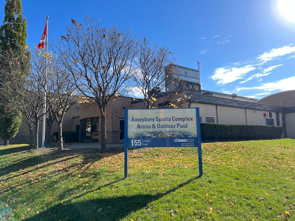 sports complex in Amesbury neighbourhood