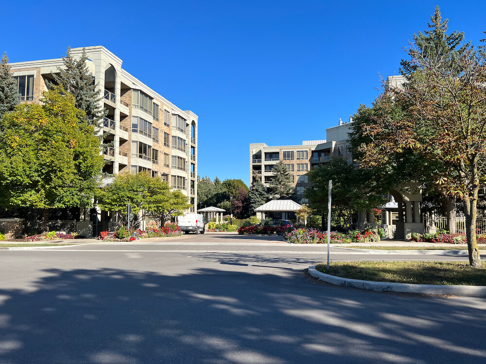 apartments in Don Mills neighbourhood