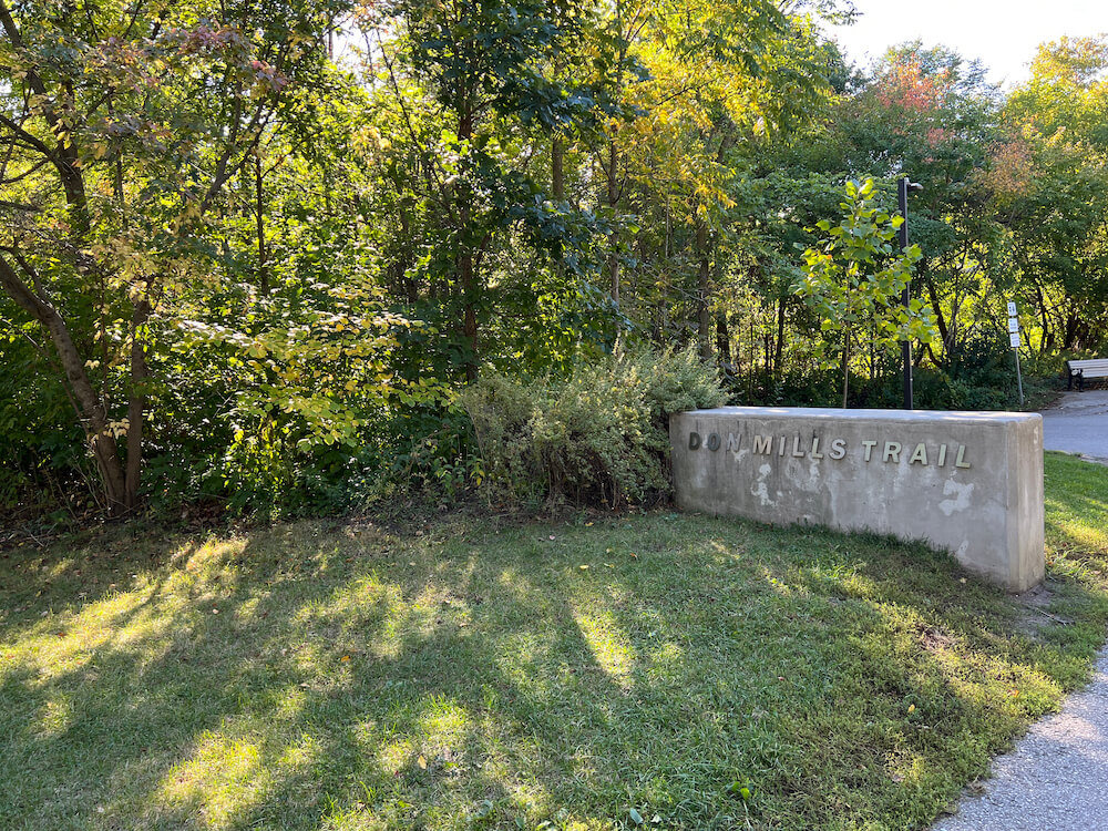 park in Don Mills neighbourhood