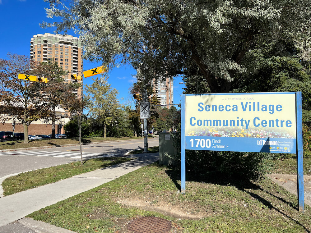 Seneca VIllage community centre in Don Valley Village neighbourhood