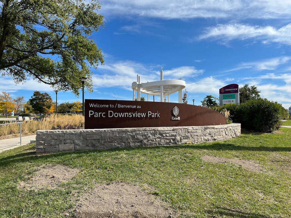 park in Downsview neighbourhood