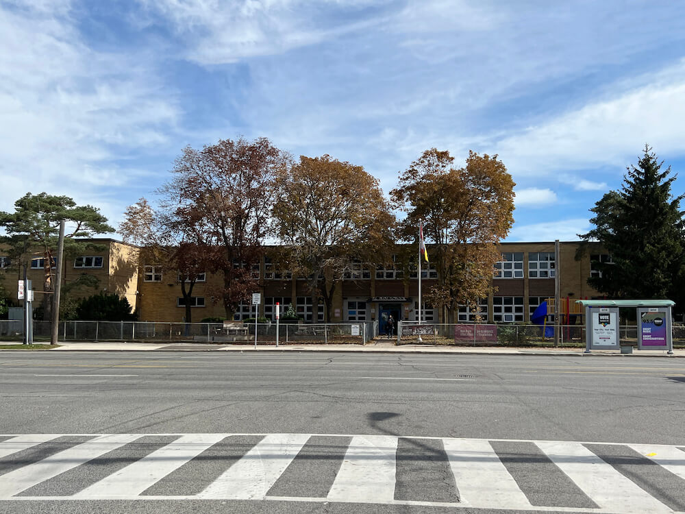 street crossing in Emery neighbourhood