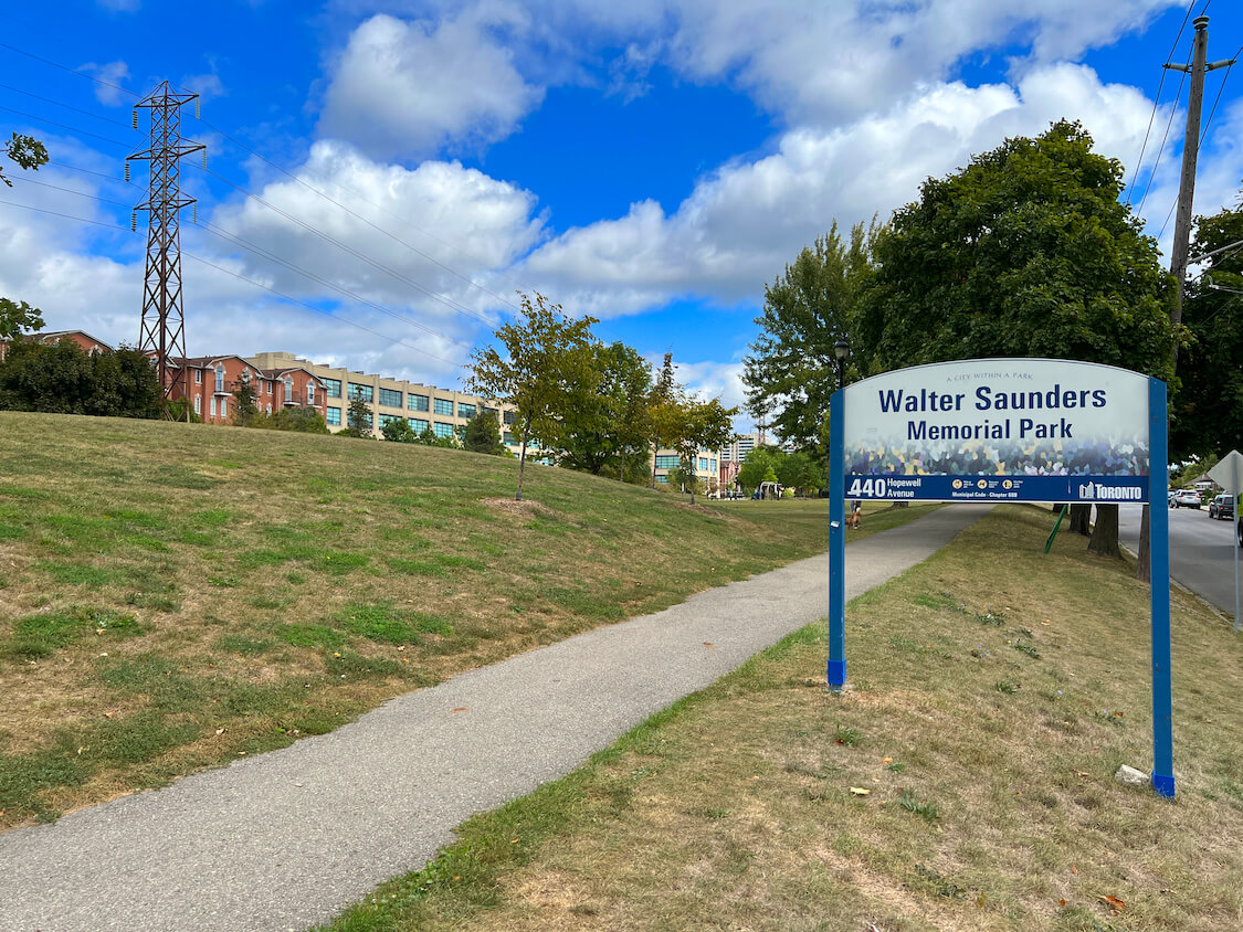 memorial park in Fairbanks Neighbourhood