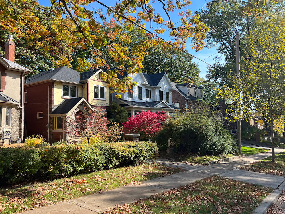 houses in Fallingbrook neighbourhood