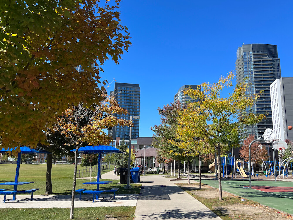 park in Herny Farm neighbourhood