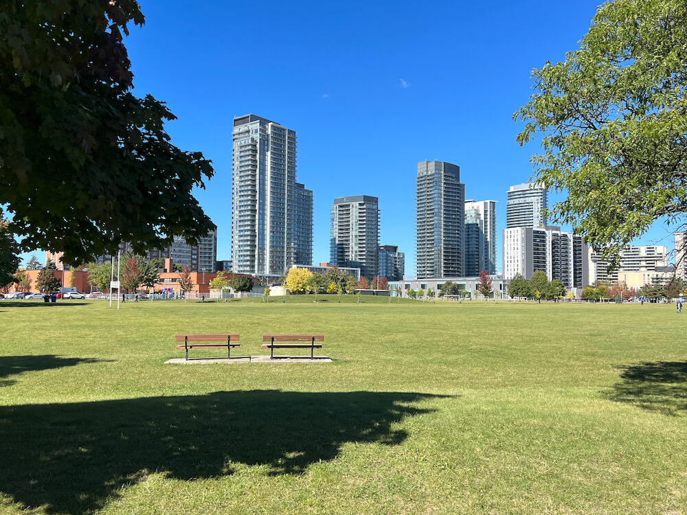 park in Herny Farm neighbourhood