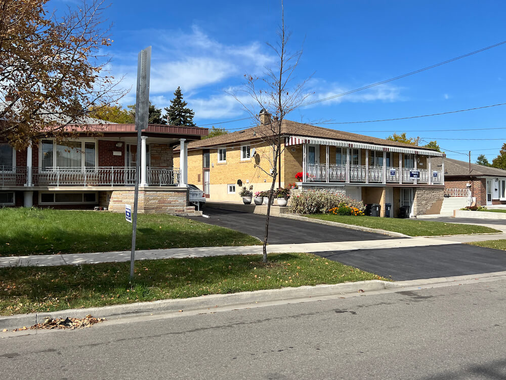 homes in Humber Steeles Industrial neighbourhood