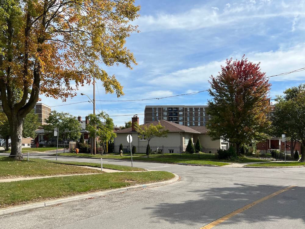 homes in Humber Steeles Industrial neighbourhood