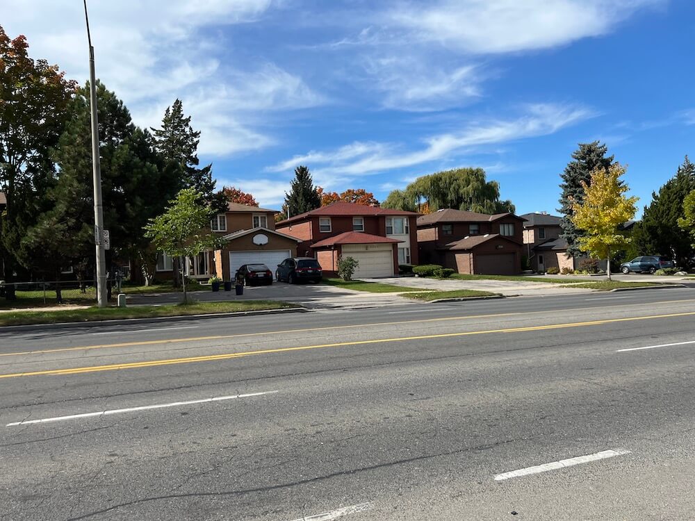 homes in Humberlea neighbourhood