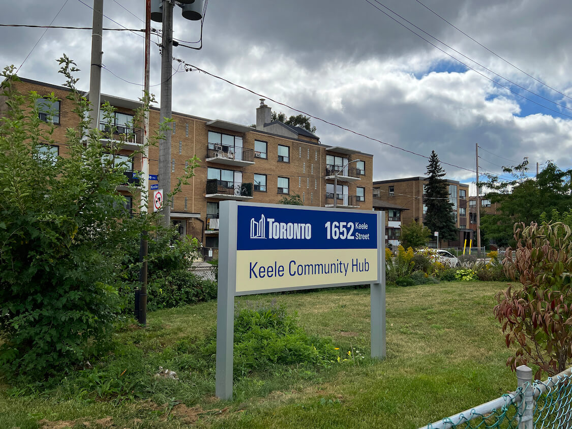 community hub in Keelsdale Neighbourhood