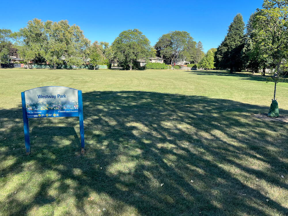 park in Kingsview Village The Westway neighbourhoods