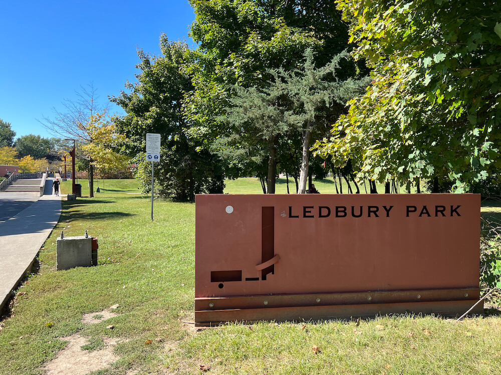 park in Ledbury Park neighbourhood