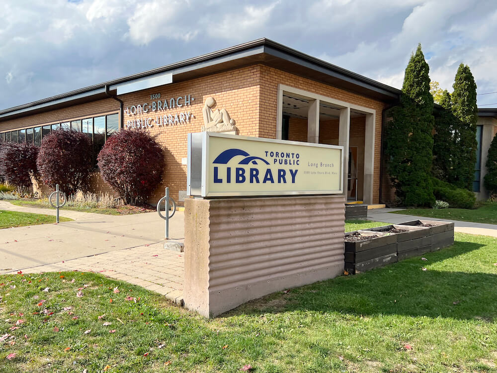 library in Long Branch neighbourhood