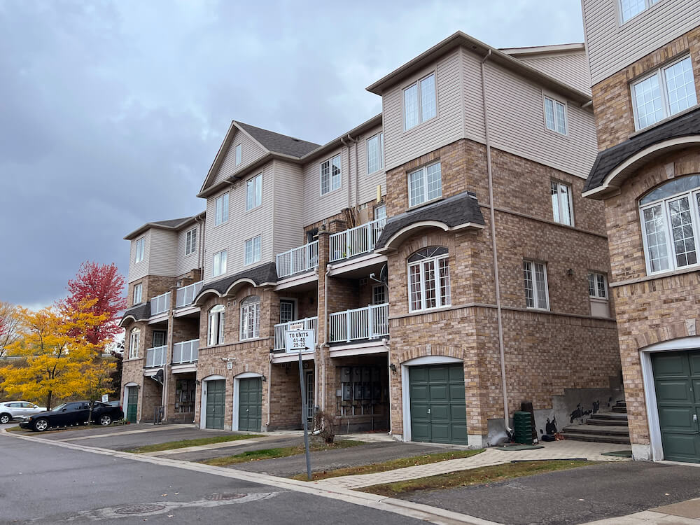 townhomes in Malvern neighbourhood