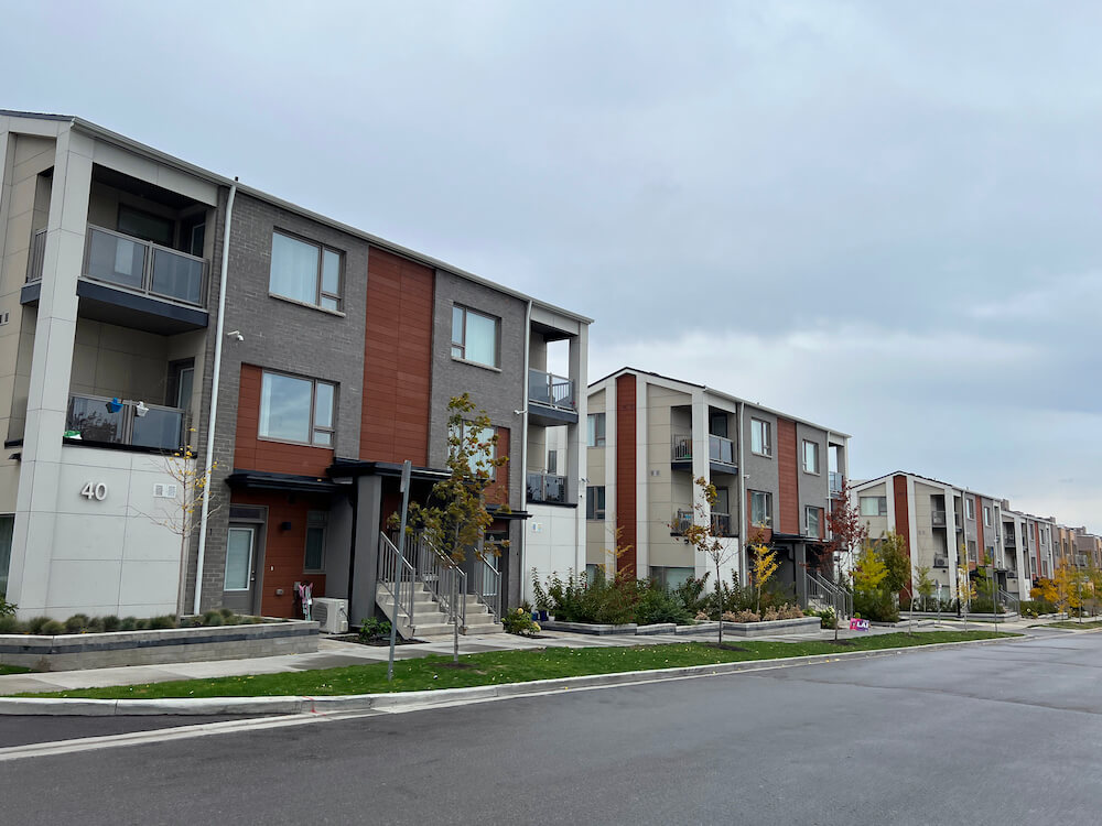 townhomes in Malvern neighbourhood