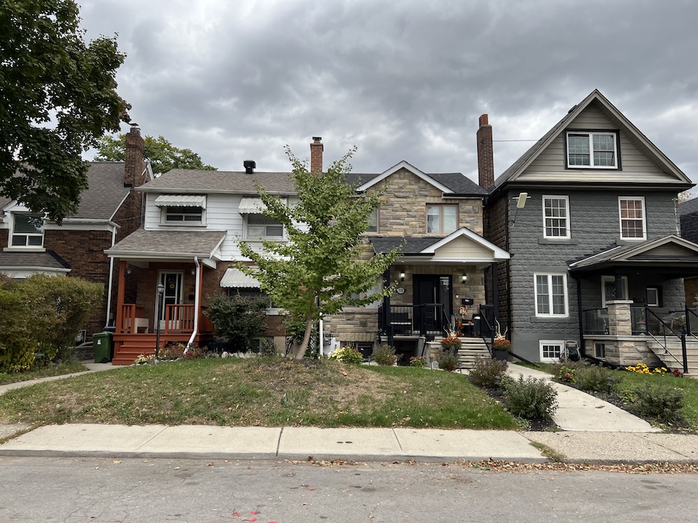 houses in Mount Dennis neighbourhood