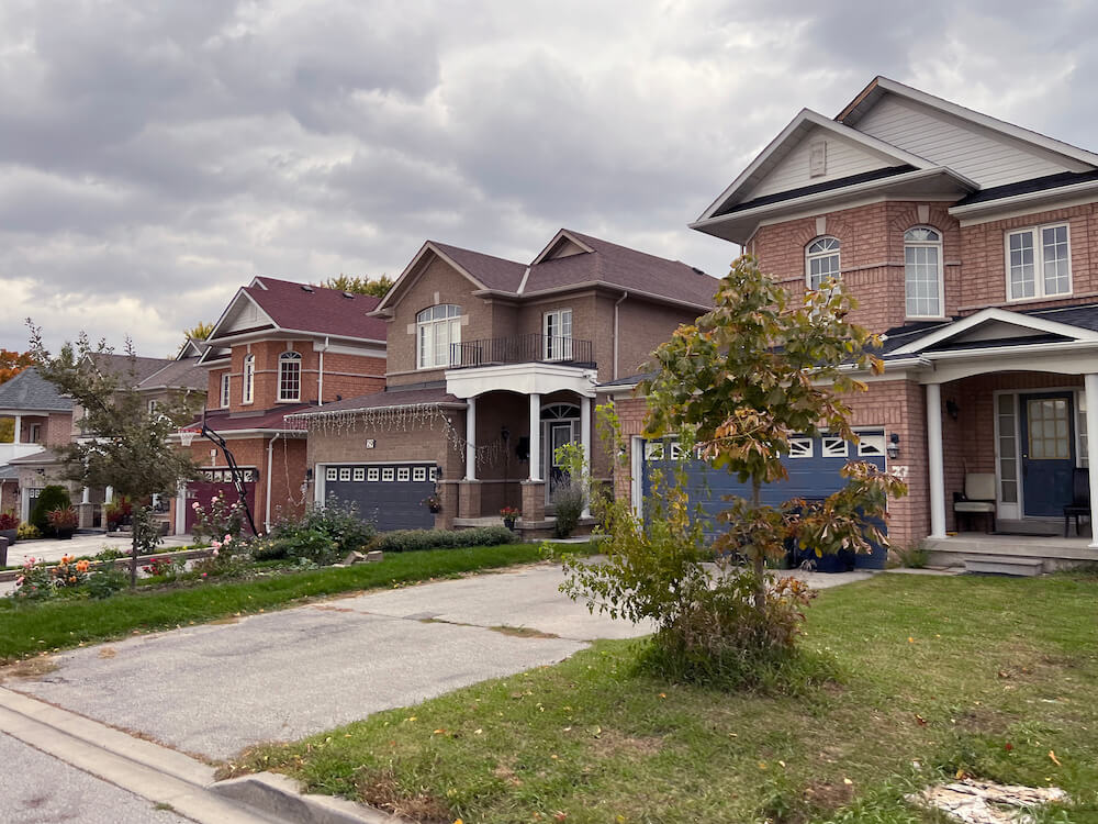 houses in Port Union neighbourhood