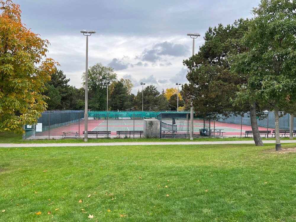 park in Port Union neighbourhood