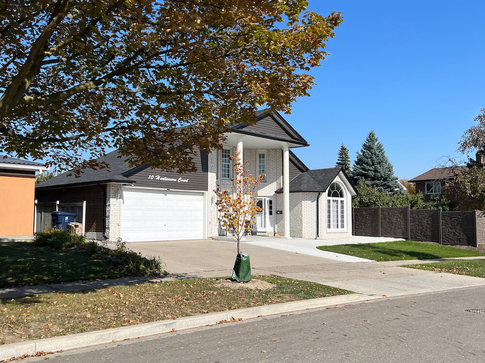 home in Rexdale neighbourhood