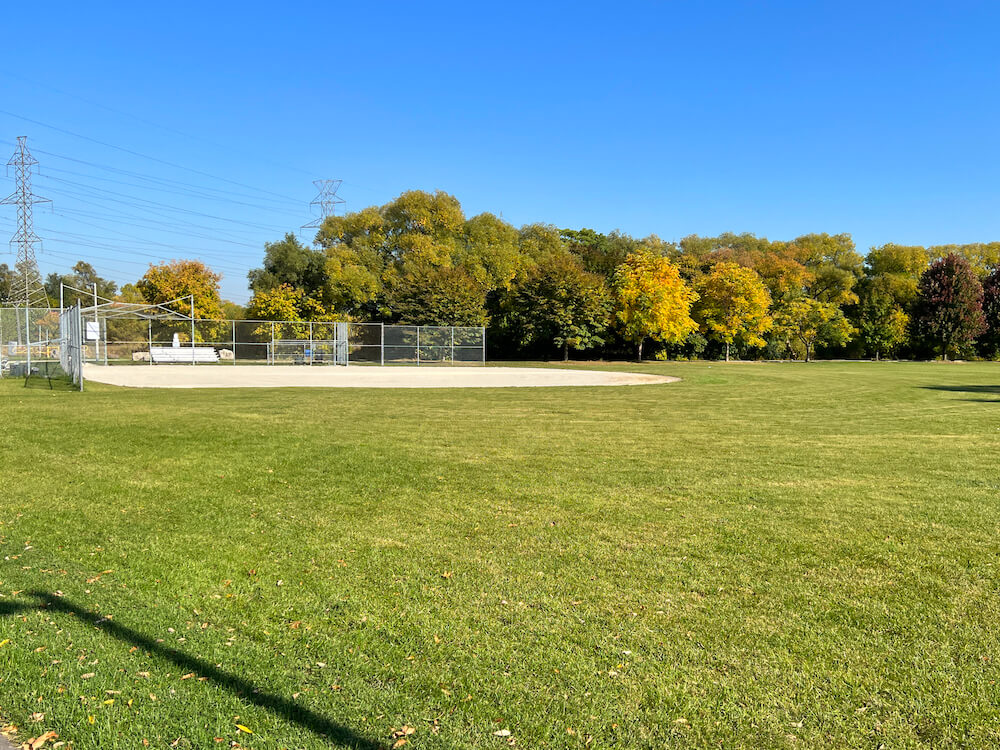 park in Rexdale neighbourhood