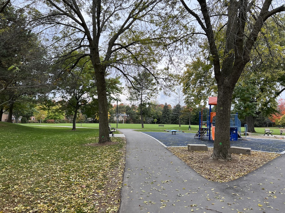 park in Rouge Hill neighbourhood