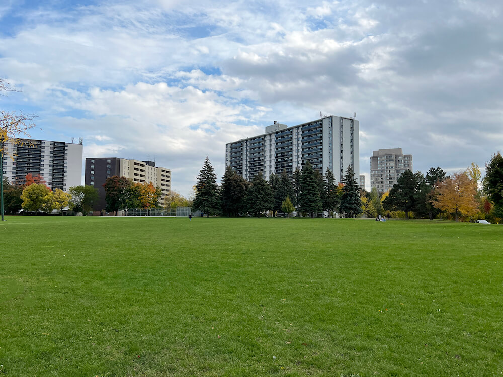 park in Scarborough Village neighbourhood