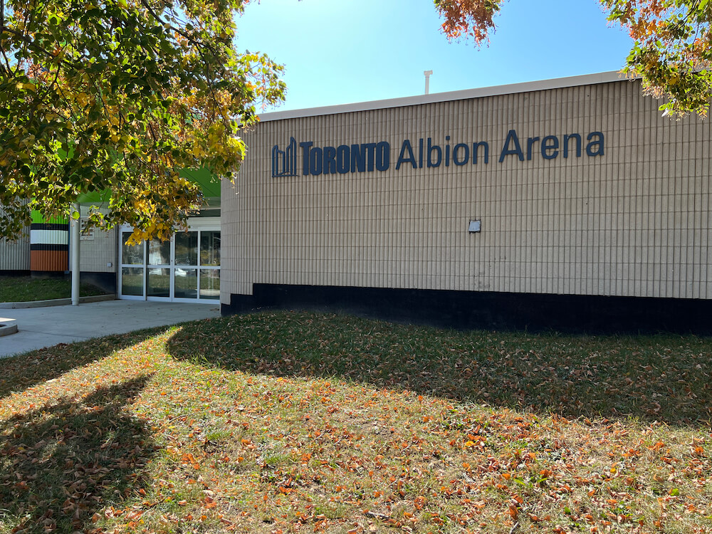 arena in Smithfield Clairville neighbourhood