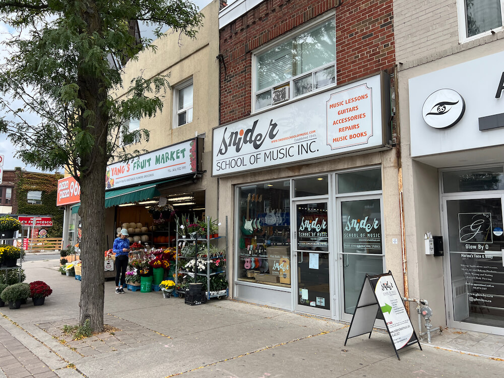 shops in Wanless Park neighbourhood