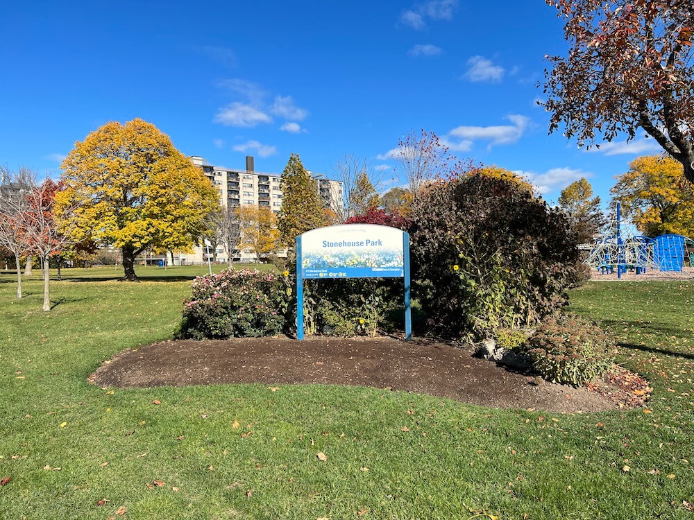 park in Woodbine neighbourhood