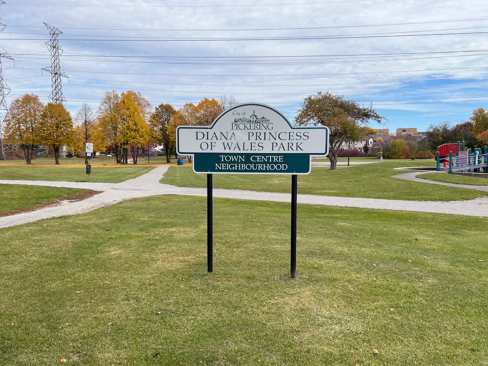 park in Pickering Town Centre neighbourhood