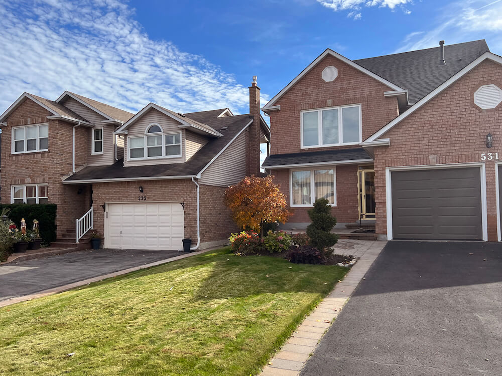 Homes in Rougemount neighbourhood