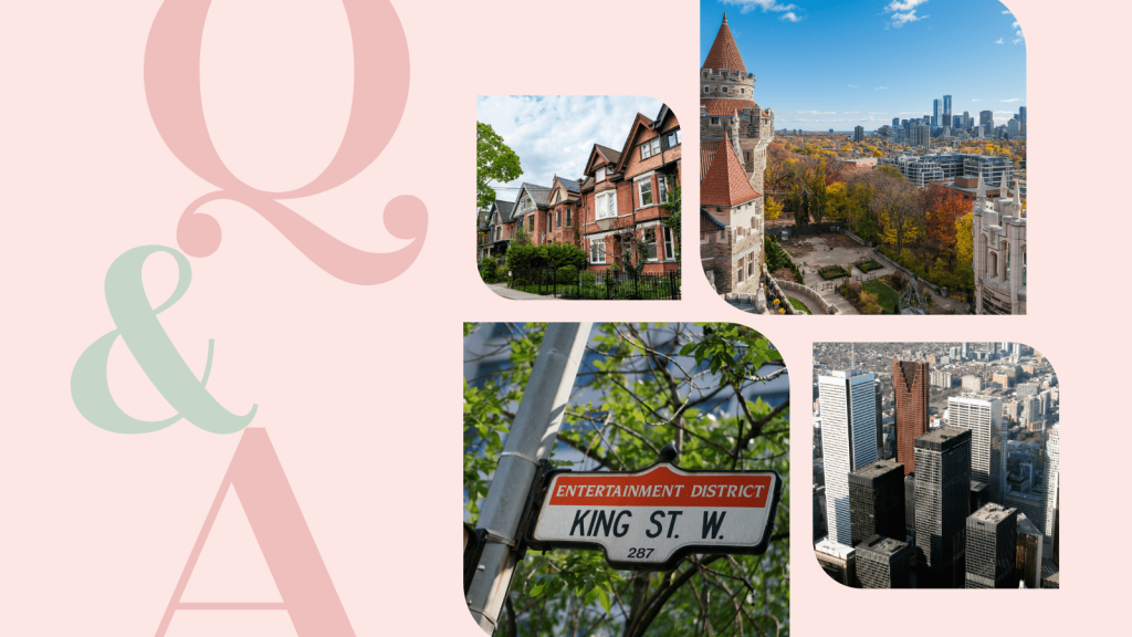 Images of Toronto neighbourhoods