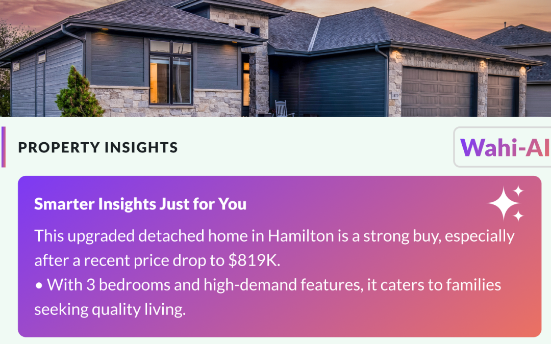 Wahi Introduces AI-Powered Property Insights on Real Estate Listing Pages