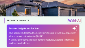 Wahi Introduces AI-Powered Property Insights on Real Estate Listing Pages