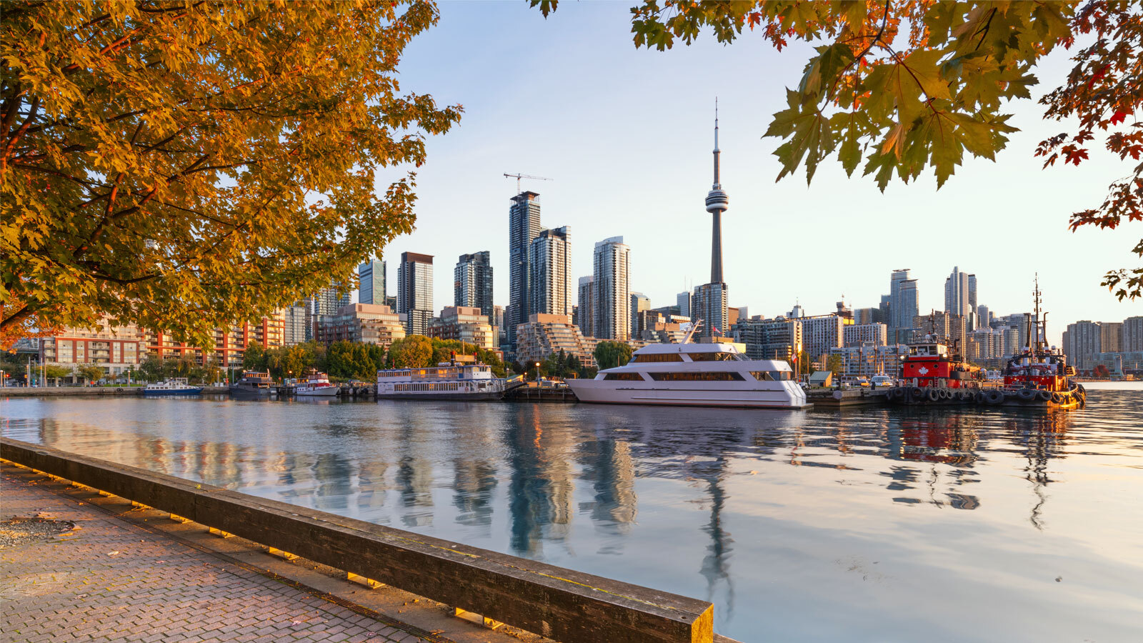 Image of Toronto in the fall.