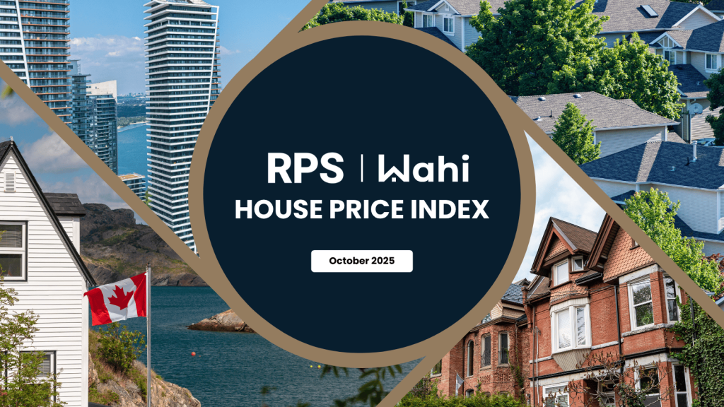 Cover image of the RPS-Wahi House Price Index featuring the City of Toronto.