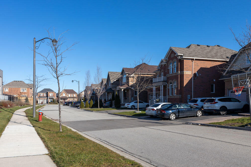 semi detached houses